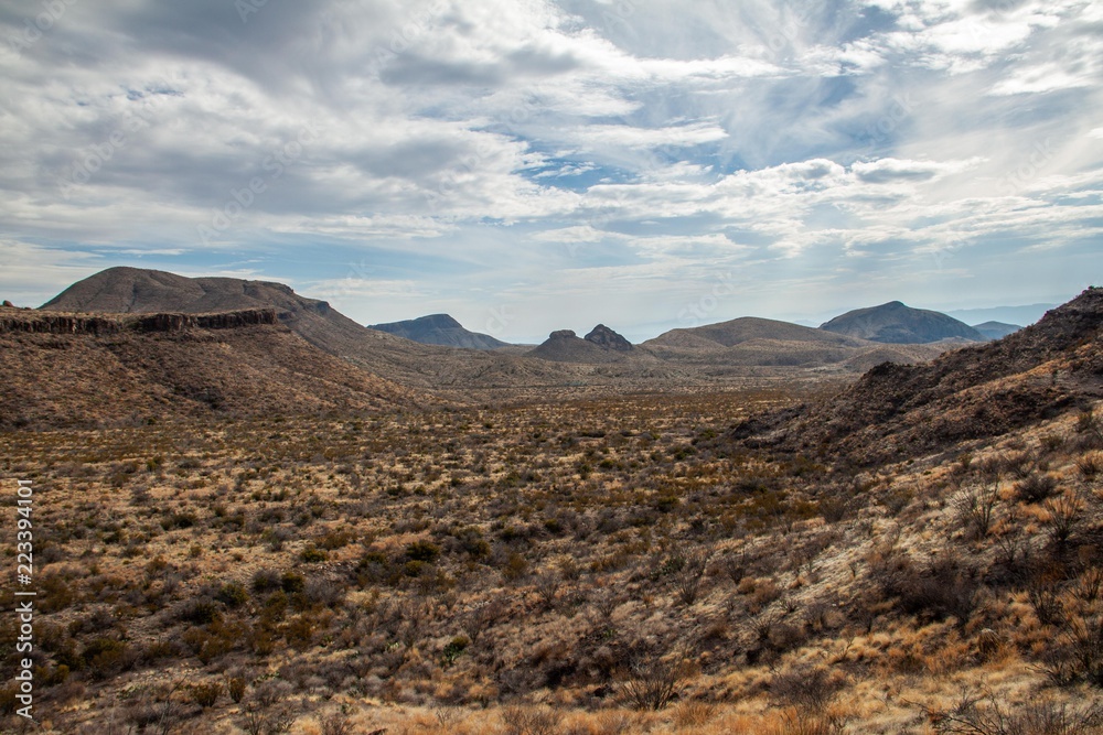 Lost Mine Trail in Texas