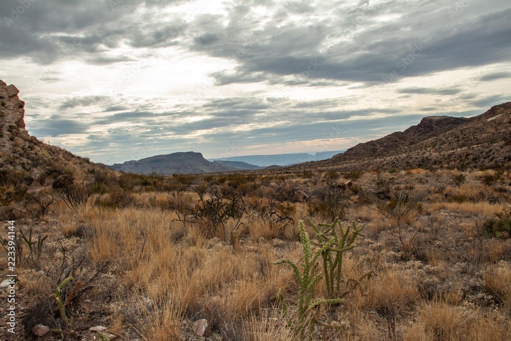 Lost Mine Trail in Texas