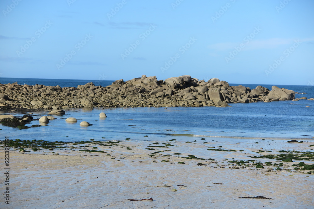Strand von Cleder, Finistère , Bretagne