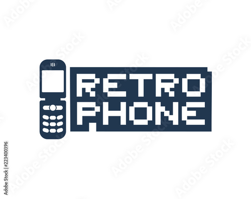 retro phone illustration