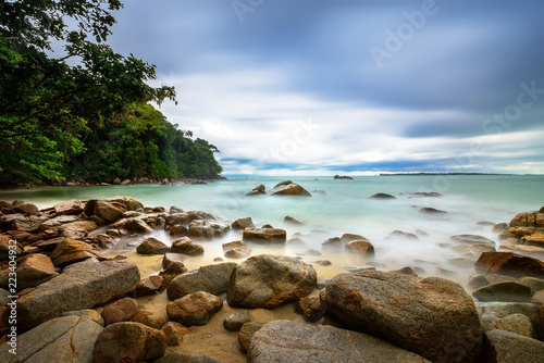 Bintan Island Rock Formation and Clean Sea wonderful Indonesia