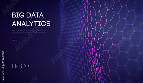Big Data. Business inteligence technology background. Binary code algorithms deep learning virtual reality analysis. Data science learning machine. Artificial intelligence data research and automation