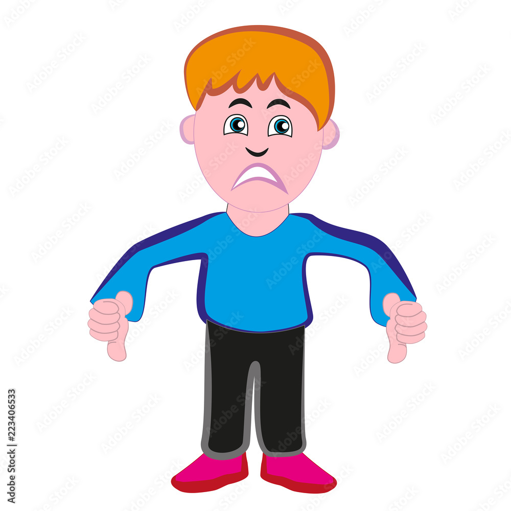The evil guy shows his displeasure with hand gestures. The evil guy shows his displeasure with hand gestures.