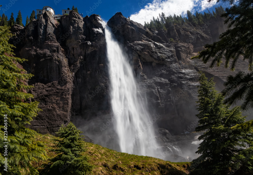 Obraz premium Wodospad Telluride Colorado Bridal Veil