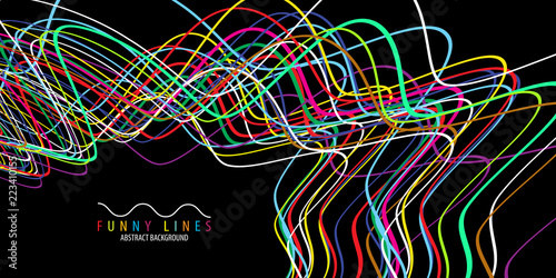 Geometric colorful abstract background