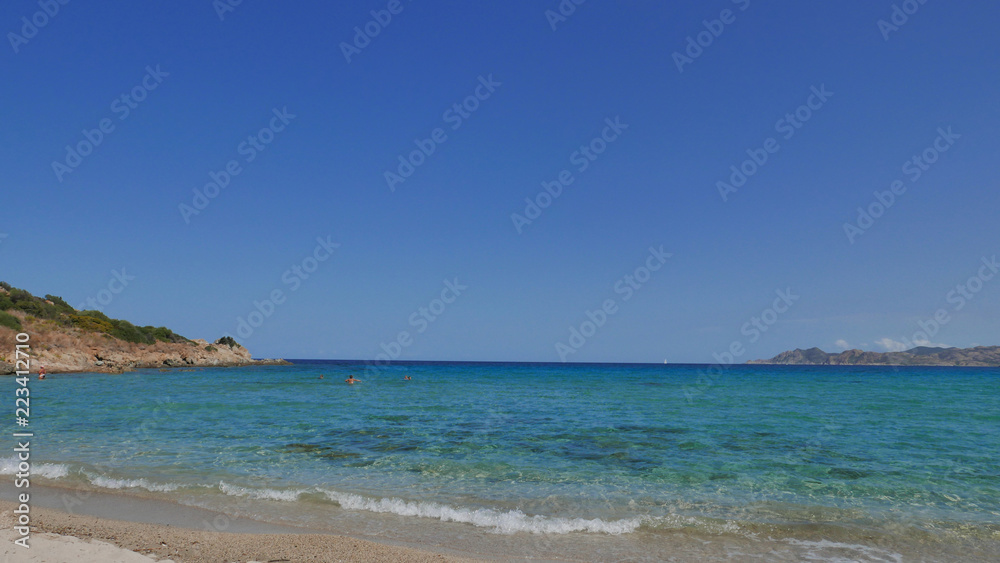 Fototapeta premium Plage de Lozari en Corse