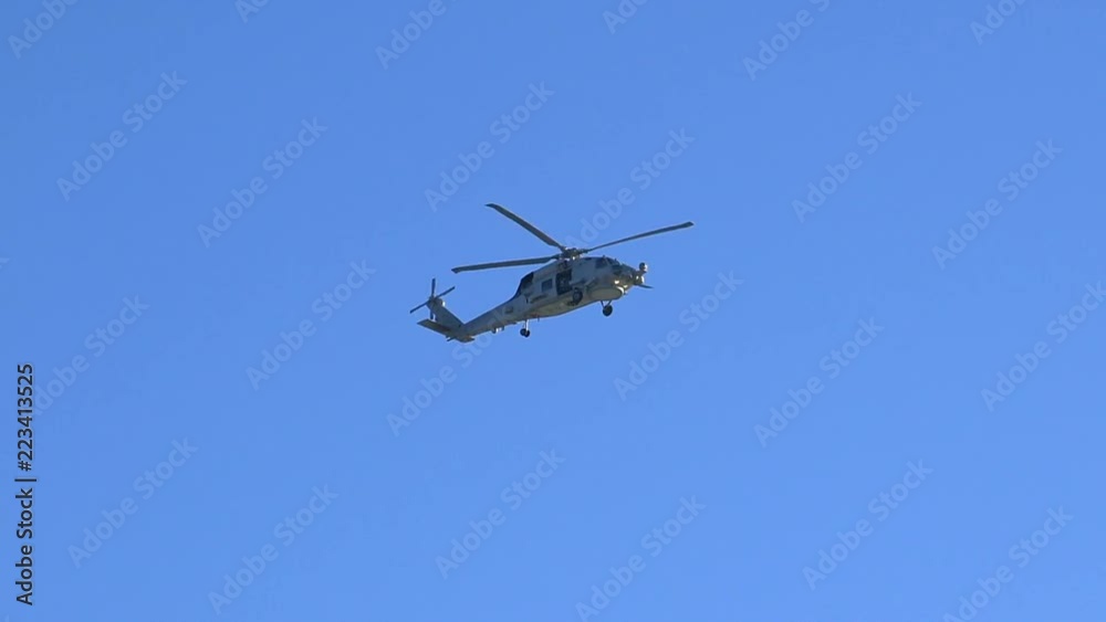 Helicopter flight in 4k slow motion 60fps Helicopter flight in 4k slow motion 60fps