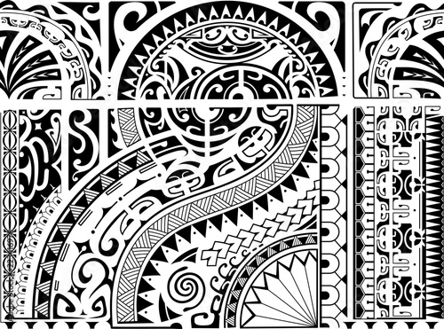 Aztec ethnic style ornament