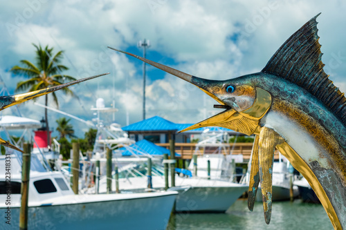 Obraz na płótnie Florida Keys Marina