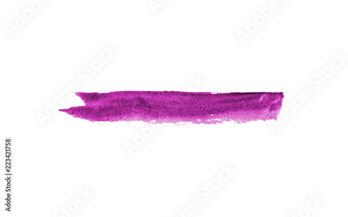 Wallpaper Mural Pink of color strokes on white background with clipping path Torontodigital.ca