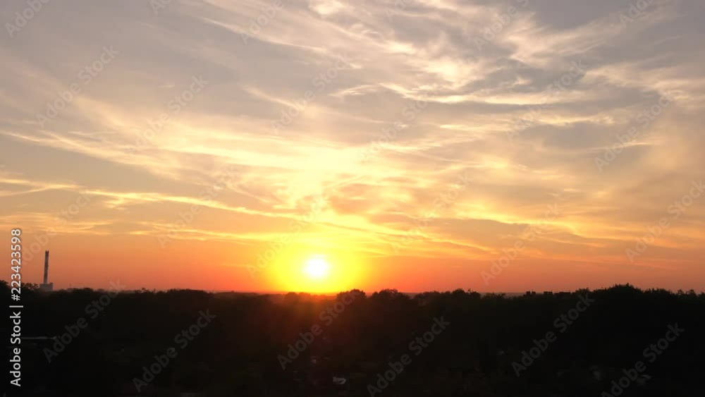 Sunset. High tower 4K, UHD, 50p, Cinematic,Closeup, Sunset. High tower 4K, UHD, 50p, Cinematic,Closeup,