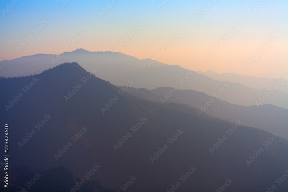 Peaceful Sierra Mountains 