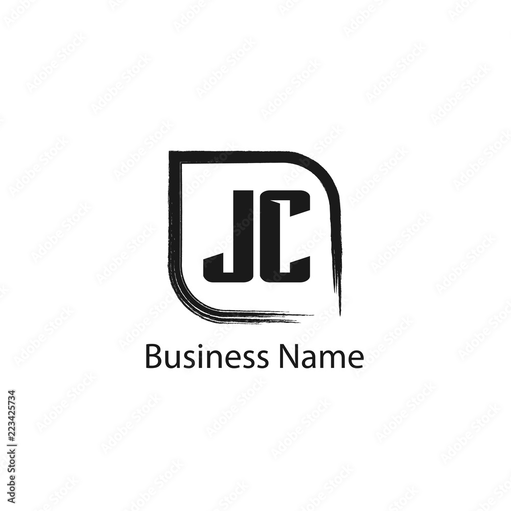 Initial Letter JC Logo Template Design Initial Letter JC Logo Template Design