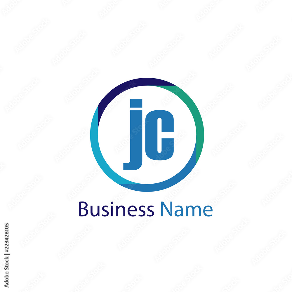 Initial Letter JC Logo Template Design Initial Letter JC Logo Template Design