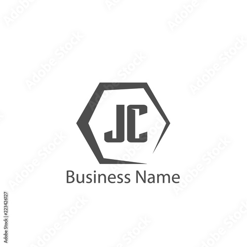 Initial Letter JC Logo Template Design Free Download Initial Letter JC Logo Template Design - GFXLoad