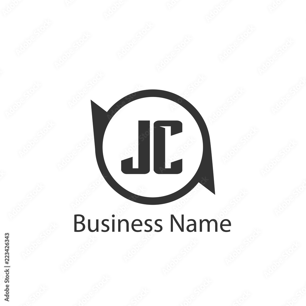Initial Letter JC Logo Template Design Initial Letter JC Logo Template Design