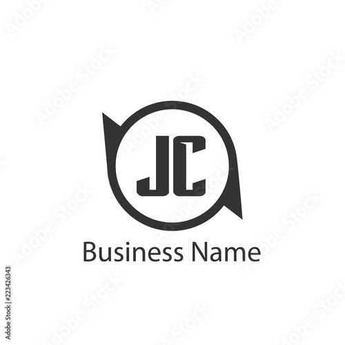 Initial Letter JC Logo Template Design Free Download Initial Letter JC Logo Template Design - GFXLoad