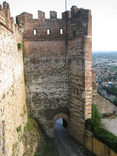 Italian castle of Marostica