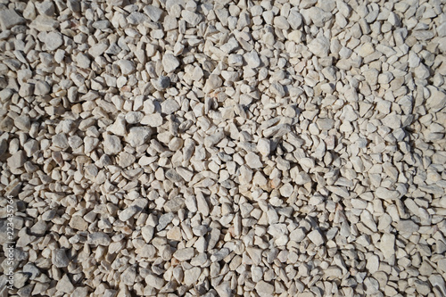 Beautiful beach gravel as background texture