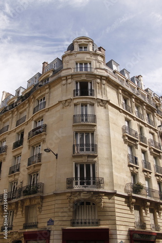 Immeuble ancien du quartier des Champs Elysées à Paris