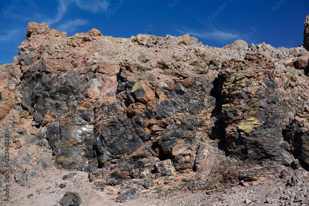 Foto De Obsidian Dome In The Eastern Sierra Nevada Mountains Of ...