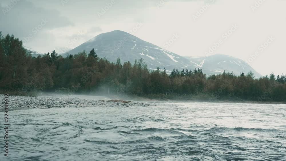 Wild River Stream In Norway - Graded Version Wild River Stream In Norway - Graded Version