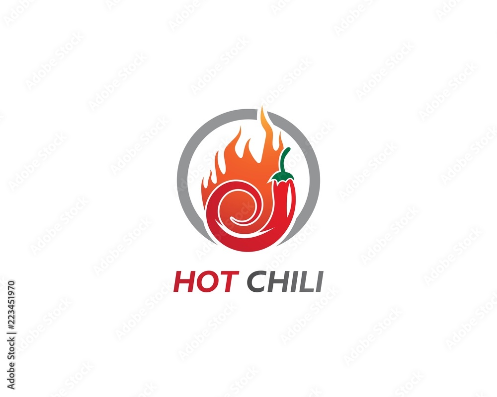 Chili logo vector Chili logo vector