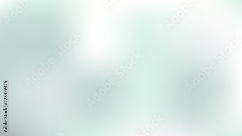 Fairytale Blue, Green Color Gradient Overlay Mesh Vector Background. Liquid Digital Magic Greenery Pearlescent Wallpaper. Defocused Green, Blue Sky Nature, Trees Vibrant Vivid Hologram Teal.