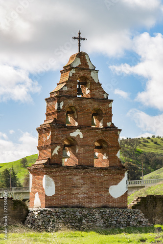 Mission San Miguel Bell Tower, California Mission Trail photo