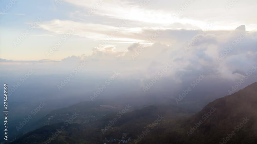 natural landscape in the mountains Sri lanka timelapse natural landscape in the mountains Sri lanka timelapse