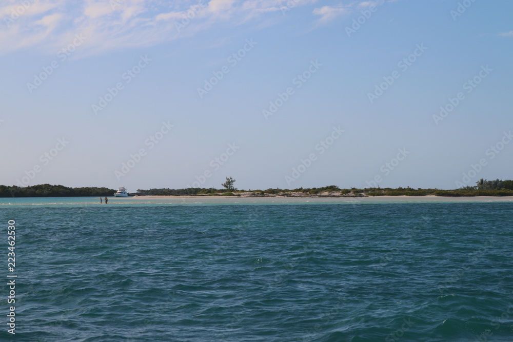 Ocean and island 