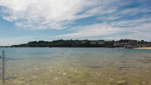 Slow pan time lapse of St Mary's Island, Isles of Scilly photo