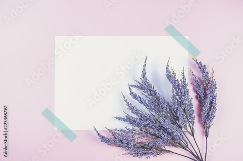 abstract background with flowers