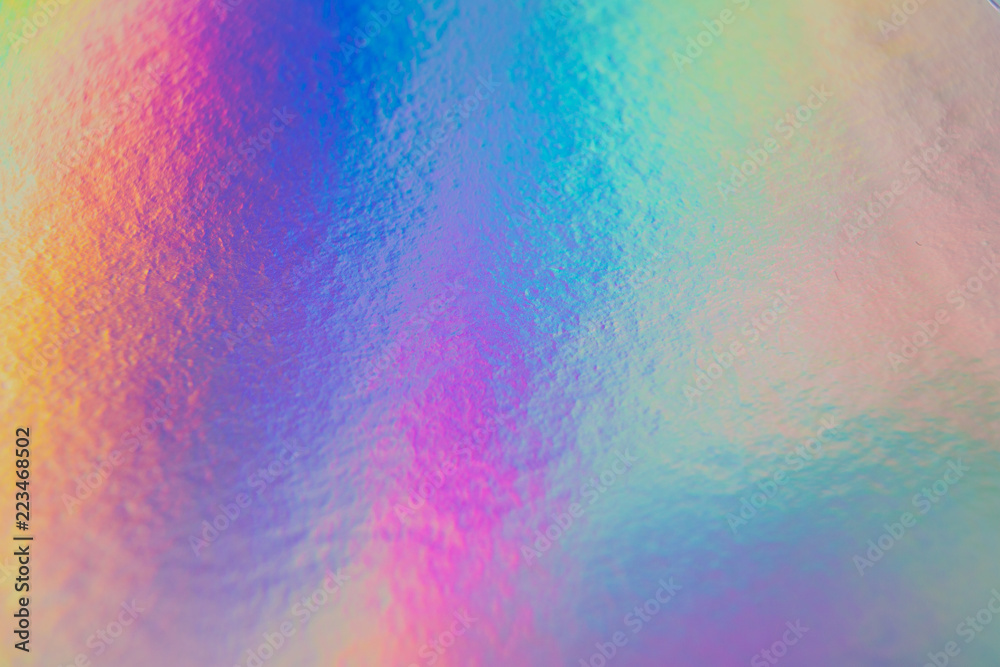 a colorful hologram paper Stock Photo