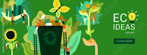 Ecological Restoration Header Illustration 