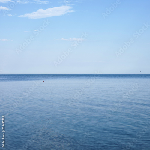 beautiful, calm, clean sea