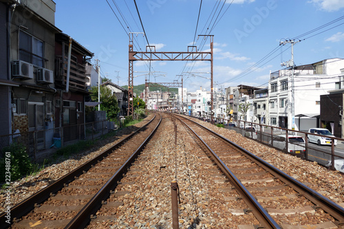 尾道を走る山陽本線