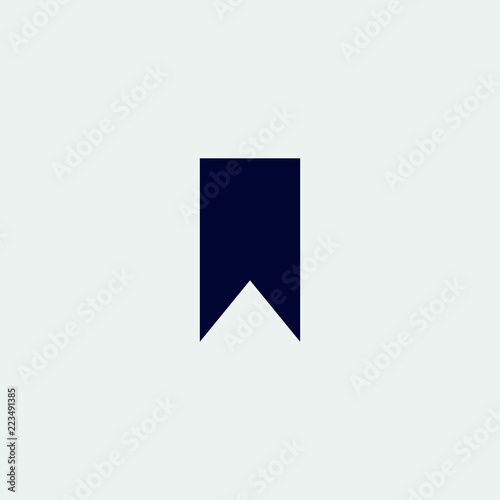 Free Download bookmark icon, vector illustration. flat icon - GFXLoad