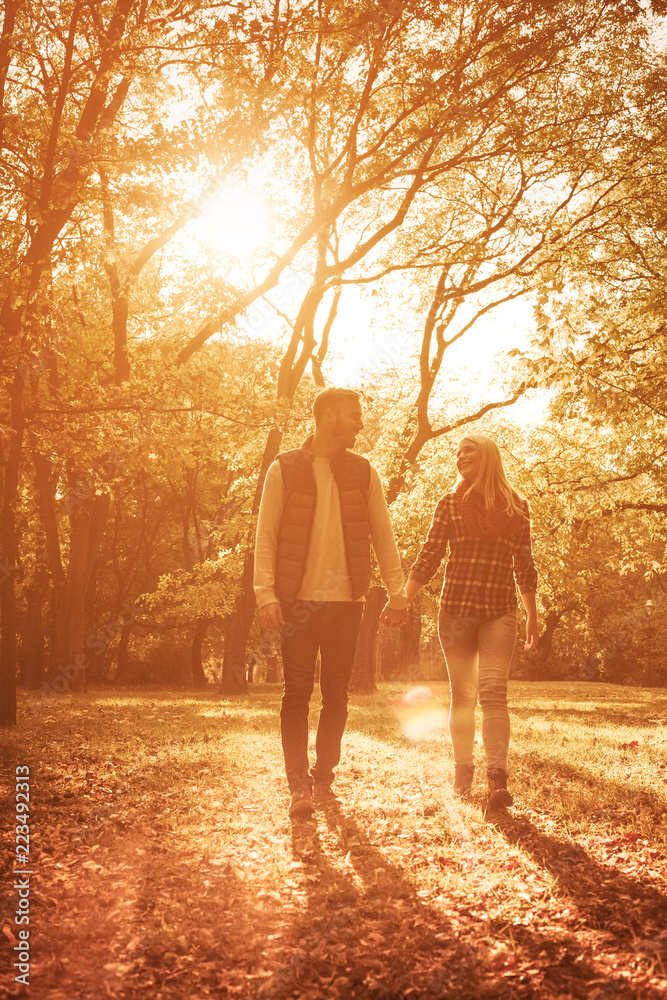 Fototapeta premium Our love shines like the sun.