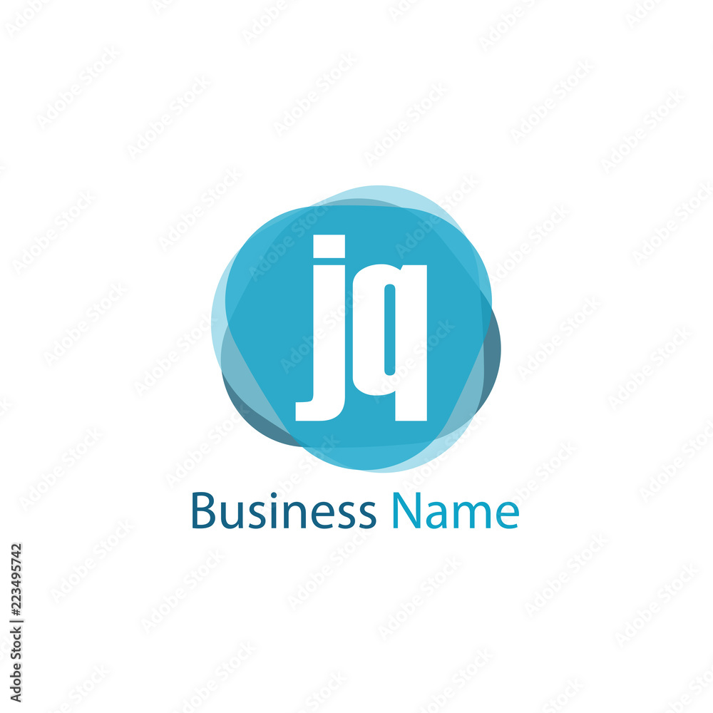 Initial Letter JQ Logo Template Design Initial Letter JQ Logo Template Design