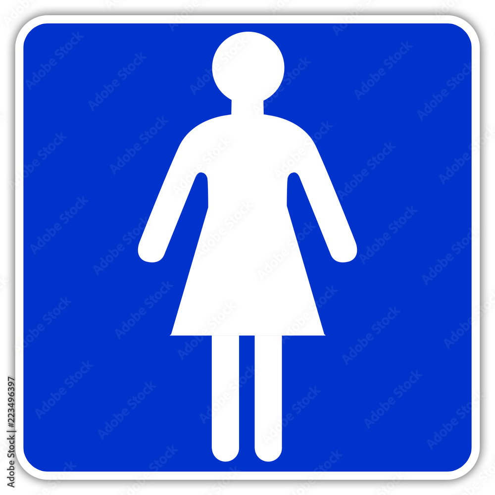 Toilettes pour hommes et femmes, wc mixtes et unisexe - panneau pour salle  de bain, toilettes et autres commodités en espagnol Stock Illustration |  Adobe Stock