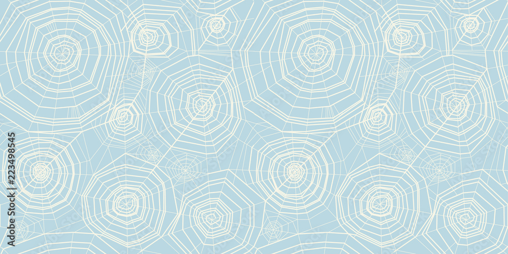 Elegant pastel color spider web seamless pattern