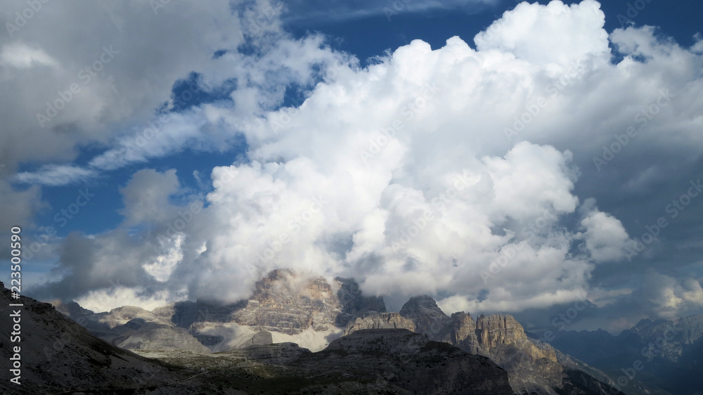 Mountains and Clouds