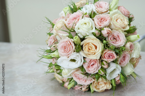 Wedding bouquet. Bride s flowers