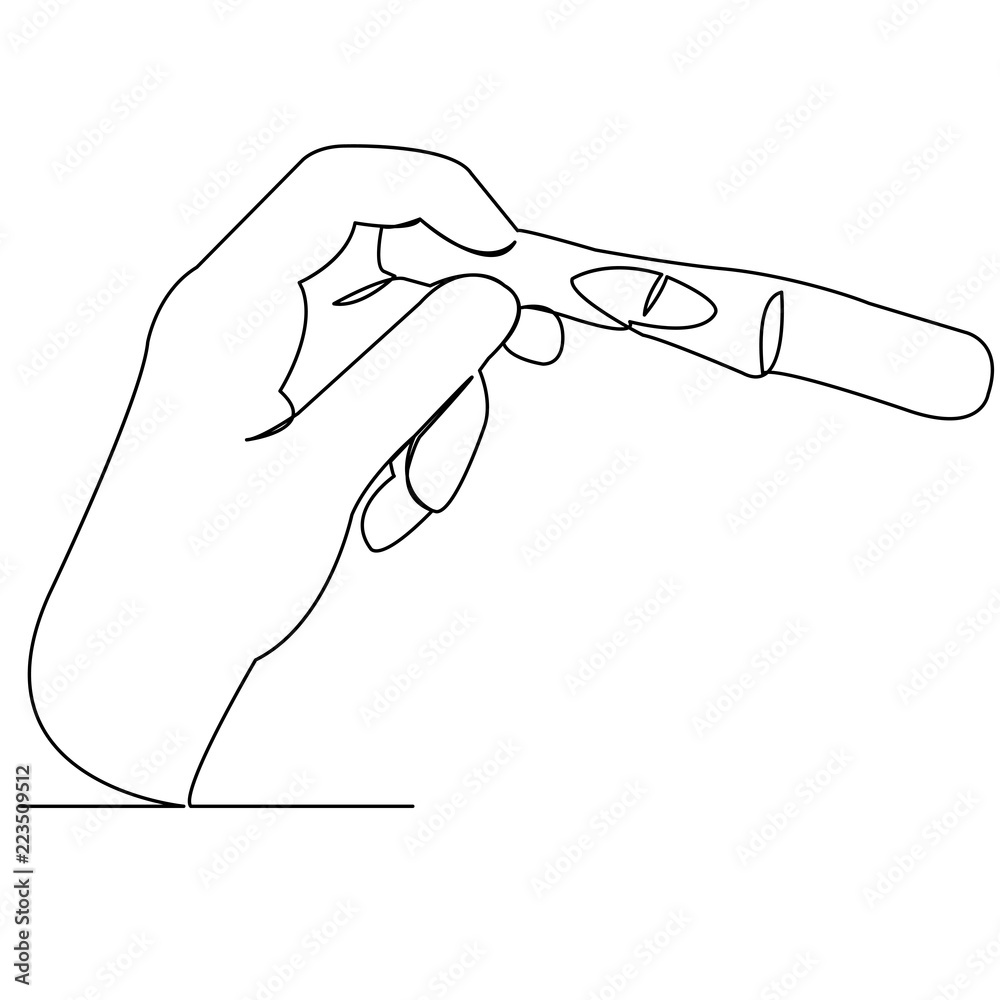 pregnancy test in hand pregnancy test in hand