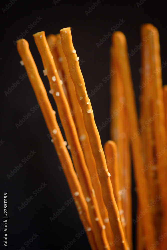 Obraz premium Details of Pretzel sticks