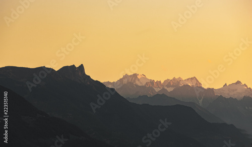 Schweizer Bergpanorama