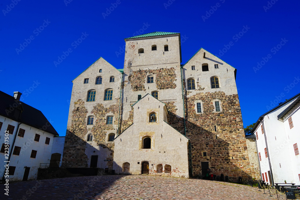 Exterior of Turku Castle In Summer Exterior of Turku Castle In Summer