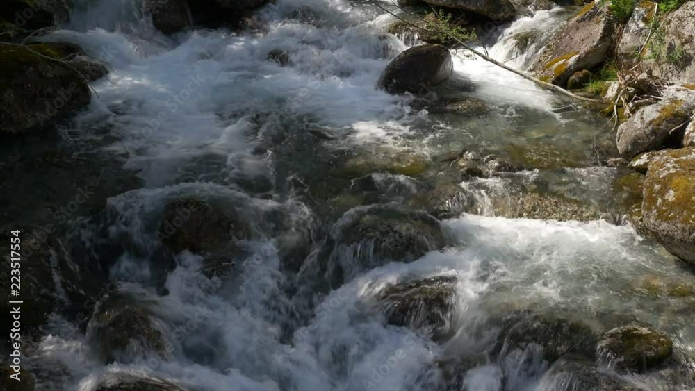 Wild River Stream In Norway - Native Version Wild River Stream In Norway - Native Version