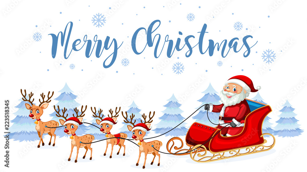 Santa claus merry christmas template Santa claus merry christmas template